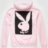 Playboy Pink Pullover Hoodie