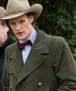 11th Doctor Who Green Trench Coat