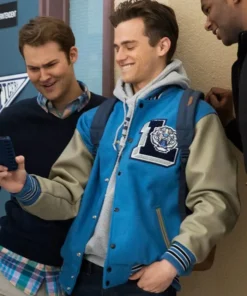 13 Reasons Why Blue Letterman Jacket