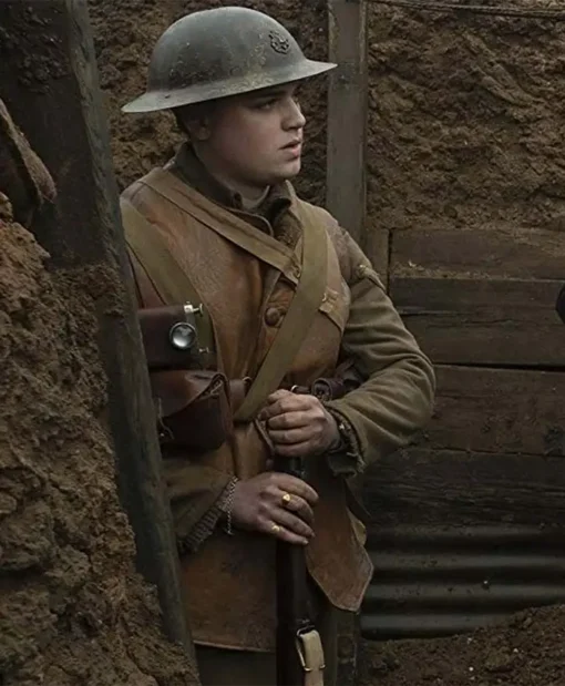 1917 Leather Brown Vest