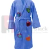 Fight Club 1999 Tyler Durden Robe Coat - Blue Color