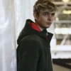 2021 Alex Rider Otto Farrant Green Jacket With Hood