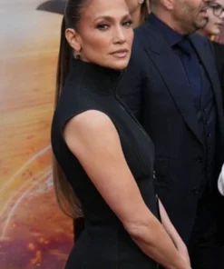 2023 Premier The Flash Jennifer Lopez Black Cotton Zipper Vest