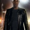 24 Legacy Corey Hawkins Black Leather Bomber Jacket