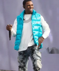 A Boogie wit da Hoodie Wireless Festival 2022 Puffer Vest