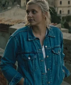 A Chance Encounter Josie Day Denim Blue Jacket