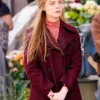 A Complete Unknown Elle Fanning Coat