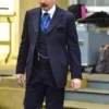 A Gentleman in Moscow 2024 Ewan McGregor Blue Suit