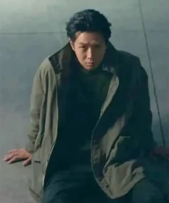 A Killer Paradox 2024 Lee Tang Green Cotton Jacket