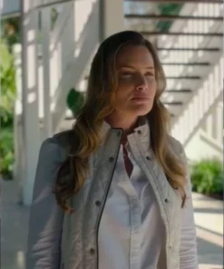 A Perfect Pairing Hazel Walsh White Parachute Vest