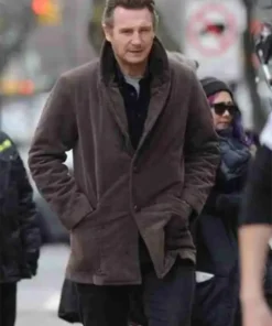 A Walk Among The Tombstones Liam Neeson Brown Jacket