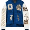 AC Milan Varsity Bomber Blue Jacket