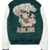 AC Milan Varsity Bomber Green Jacket For Sale