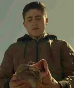 Abnormality Devin G. Macias Brown Jacket