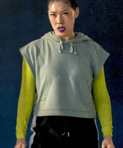 Accident Man 2 Wong Siu ling Grey Hoodie