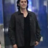 WeCrashed 2022 Adam Neumann Black Cotton Jacket