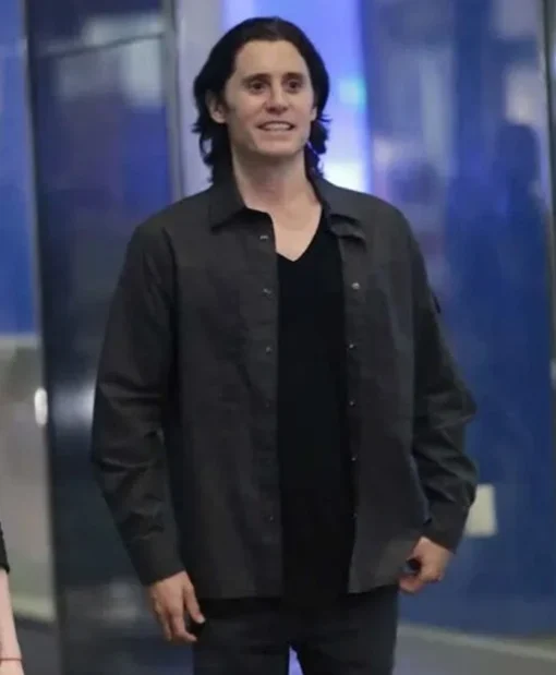 WeCrashed 2022 Adam Neumann Black Cotton Jacket