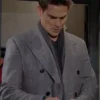 The Young and The Restless Mark Grossman Grey Coat