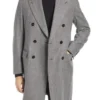 The Young and The Restless Mark Grossman Grey Coat front look