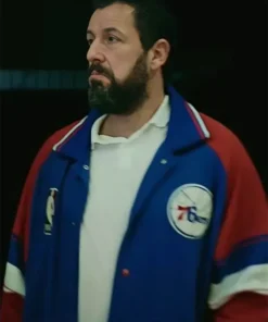 Adam Sandler Hustle 2022 76ers Jacket
