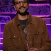 After Midnight Utkarsh Ambudkar Brown Jacket