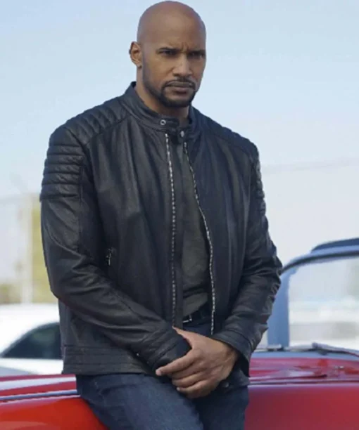 Agents of Shield Alphonso Mackenzie Black Leather Jacket