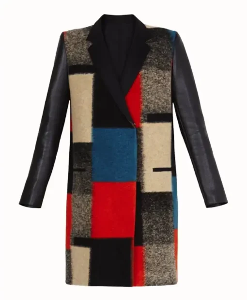 Ajiona Alexus 13 Reason Why Sheri Holland Blocked Multi-Color Coat
