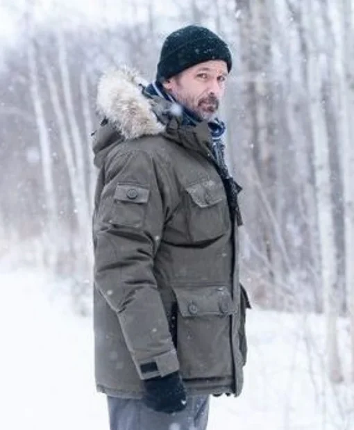 Alden Adair Cardinal Josh Green Fur Hoodie Cotton Jacket