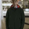Alex Rider Otto Farrant Green Hooded Jacket