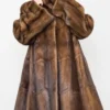 Alexandra Brownish Mink Fur Jacket