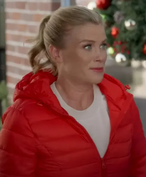 Alison Sweeney A Magical Christmas Village Red Jacket