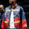 All Star NBA Karl Anthony Towns Leather Jacket