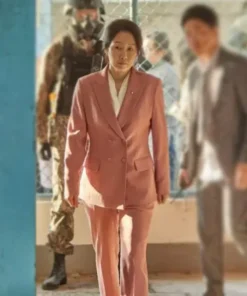 All of Us Are Dead Bae Hae-sun Pink Blazer Jacket