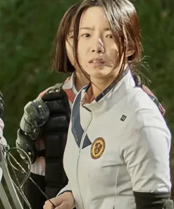 All of Us Are Dead Ha Seung-Ri White Costume Jacket