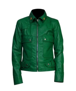 Allison Mack Smallville Chloe’s Green Jacket