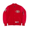 Alpha Industries Ma-1 49ERS Red Bomber Jacket-front