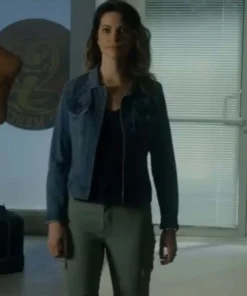 Amanda LaRusso Cobra Kai Blue Denim Jacket