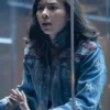 America Chavez Doctor Strange 2022 Blue Denim Jacket