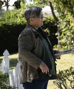 American Gigolo Detective Rosie O’Donnell Sunday Green Cotton Jacket