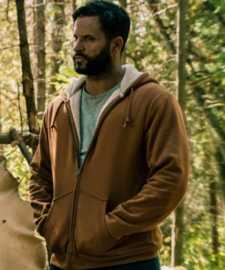American Gods S03 Ricky Whittle Fleece Hoodie Jacket sale