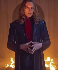 American Horror Story Cody Fernn Leather Coat