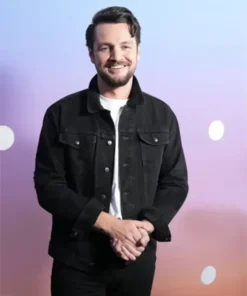 American Idol Chayce Beckham Black Trucker Jacket