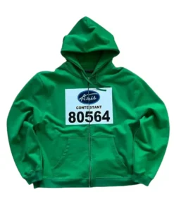 American Idol Contestant Green Hoodie