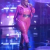 American Idol Lucy Love Pink Leather Jacket