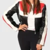 American Idol S22 Emmy Russell Racer Leather Jacket