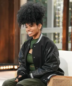 American Idol We Ani Black Varsity Jacket