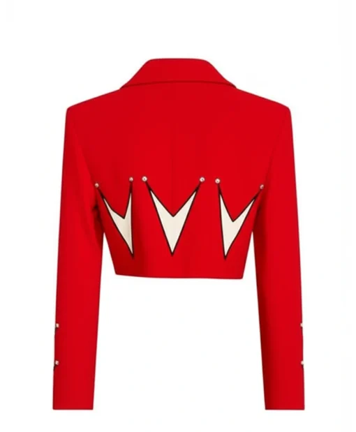 American Rapper Lil Uzi Vert Rolling Loud 2023 Red Suit