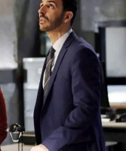 Amir Arison The Blacklist Aram Mojtabai Season 08 Blue Blazer Coat