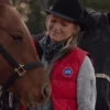 Amy Fleming TV Series Amber Marshall Heartland S14 Red Vest