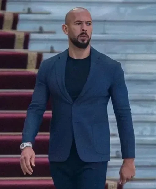Andrew Tate Blue Blazer
